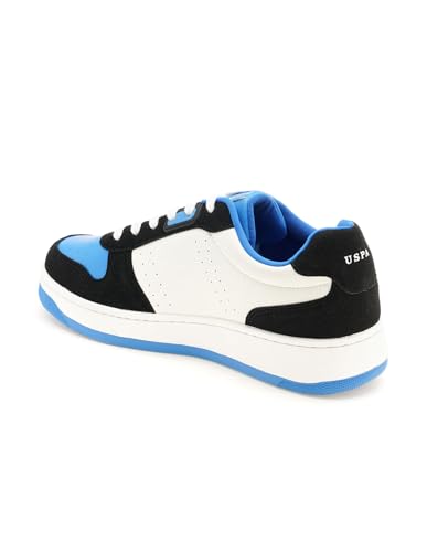 U.S. POLO ASSN. Men Oakley Blue Retro Court Sneakers - (UK11) (US12) (2FD23603B11)
