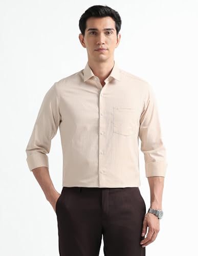 Arrow Beige Formal Shirt_ARAEOSH2977_39