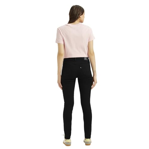 Levi's Women's Mid Rise 711 Skinny Fit Black Jeans
