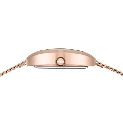 Daniel Wellington Tonneau 20mm Rose Gold-Tone Dial Analog Women Watch - DW0DL2001