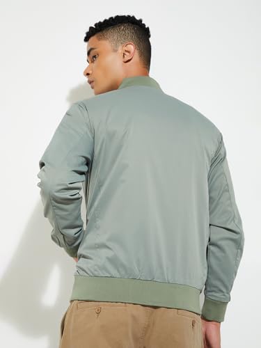 URB_N Men Solid Jacket