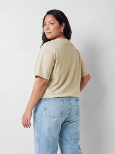 Max URB_N Women Peanut Oversized T-Shirt (Beige_3XL)