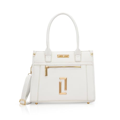 Lavie Luxe Women's Sasha Medium Satchel Bag for Women | Satchel Handbag for Work | Ladies purse | Stylish Shoulder Bag | Gift for Women
