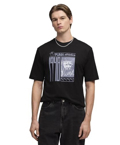 PUMA | House of Graphics Men's Photoprint Tee | Black | M