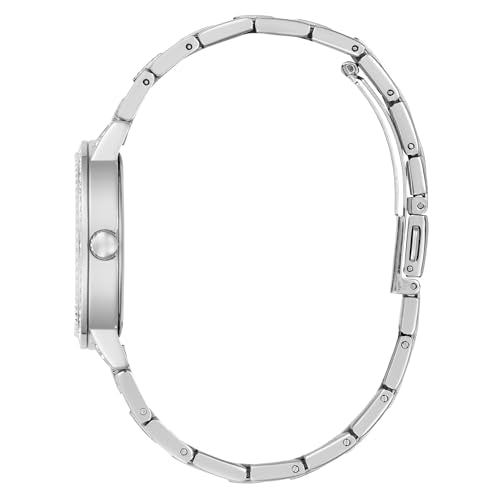 GUESS Silver Round Dial Analog Women's Watch - GW0944L1