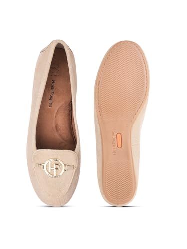Hush Puppies Women Flat Ballerina - Beige (6Uk)