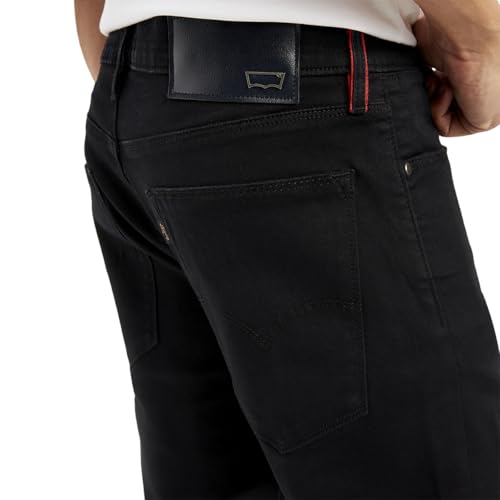 Levi's Men's 513 Slim Straight Fit Black Jeans