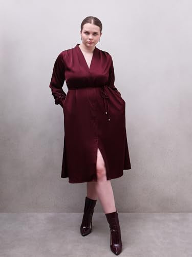 VERO MODA Curve Women's Midi Dress