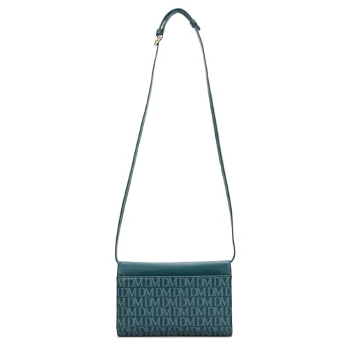 Da Milano Leather Sling Bag for Women - Blue (LSB-02512)