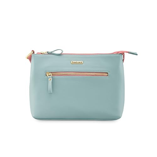 Fastrack Structured Sling Bag for Women, Girls and Ladies| with Quick Access Pocket | Made of Premium Faux Leather