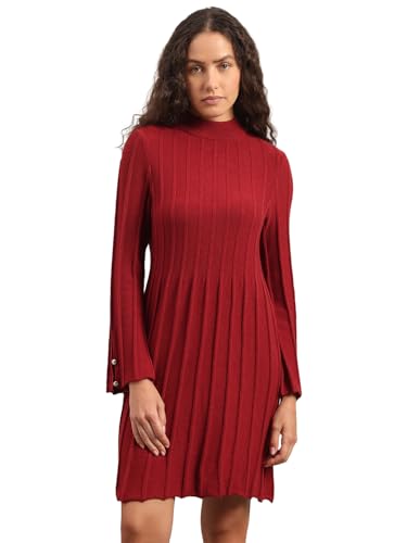 VERO MODA Women's Mini Dress Merlot