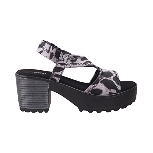 Metro Womens Synthetic Black Sandals (Size (5 UK (38 EU))