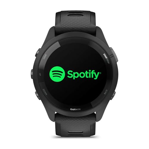 Garmin Forerunner 265 Advanced Multisport Touchscreen Smartwatch, Black | Heart Rate Monitor, Training Stats, Daily Suggested Workouts, Up to 13 Day Battery Life with Signature Series Charging Bundle