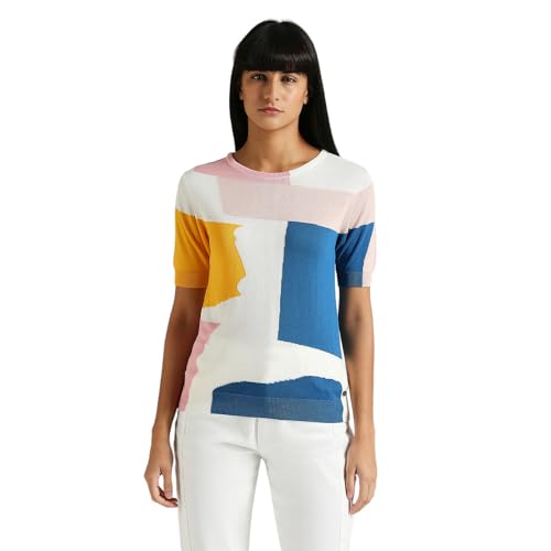 Pepe Jeans Women's Slim Fit T-Shirt (PL702183_Yellow