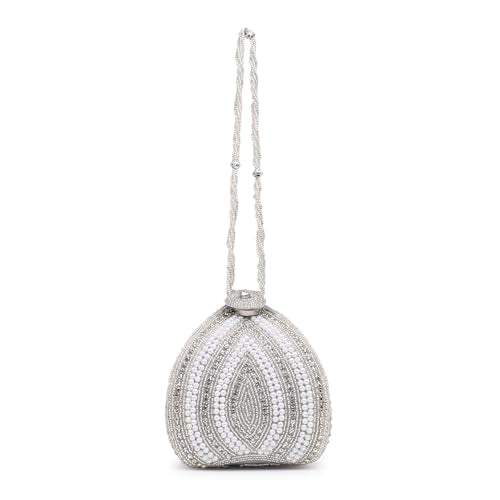Crusset Potli Clutch & Wedding Embroidered Embellished Potli Clutch CL20716