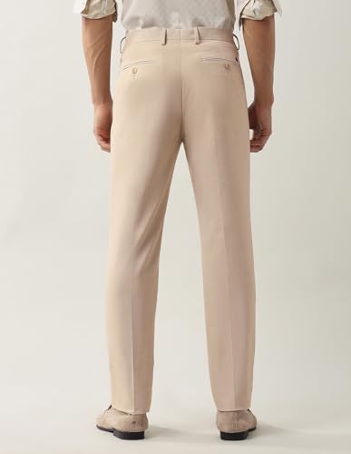 Arrow Men's Slim Pants (ARAJTR2029_Beige