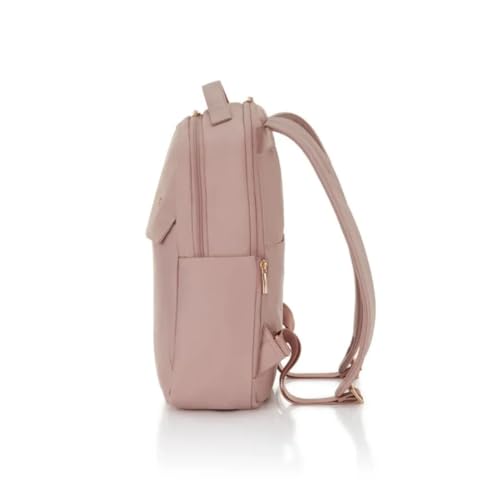 Samsonite Valerie Rdbp14.1 inch Laptop Compatibility Nylon Womens Backpack for Office in Rose Quartz, Pink Bag