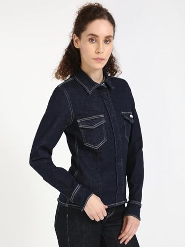 Solid Slim Fit Cotton Shirt