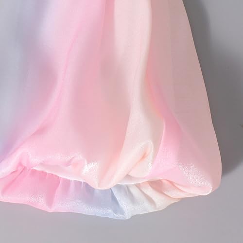 Hoscotch Girls Solid Pink Short Sleeves Short Set For Ages (2-3 Years)