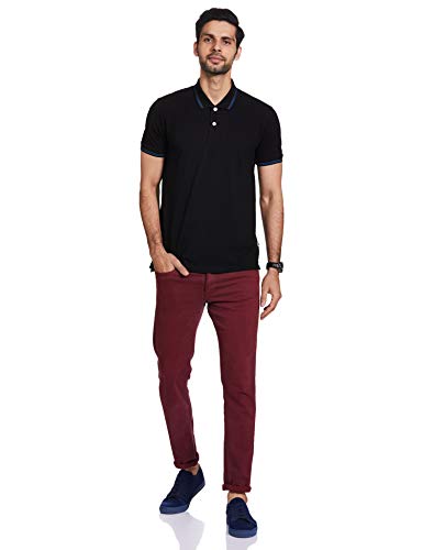 Max Men's Slim T-Shirt (NOOSNMPTPBK_Black L)