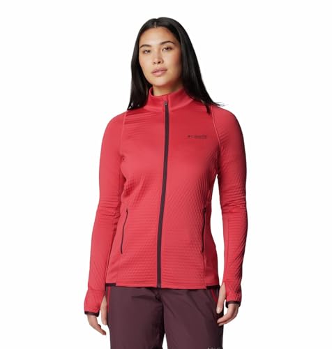 Columbia Womens Crystal Leaf Omni-Heat Helix Full Zip Fleece Jacket