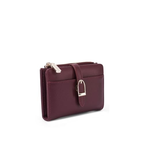 Lino Perros Ella Mini Signature Lock Cherry Wallet