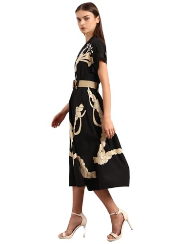 VERO MODA Women A-Line Black Dress