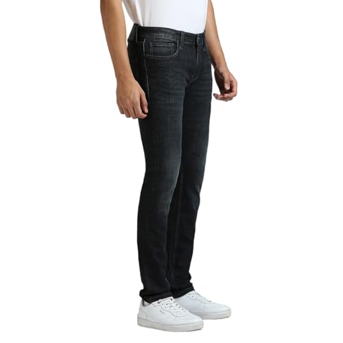 Pepe Jeans Men's Skinny Jeans (PM208047R193_Black Blue CAST