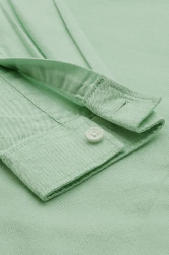 Boys Green Solid Casual Shirt