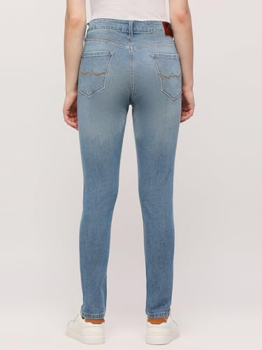 Pepe Jeans Women's High Rise Skinny Fit Jeans