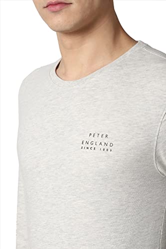 Peter England Men's T Shirt and Jogger Classic Pajama Set (PETSJGFSEM521506_Multi_L) Multicolour