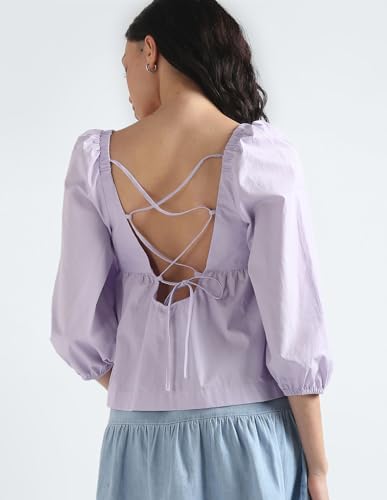 Tommy Helfiger Purple Color Womens TOP (XS)