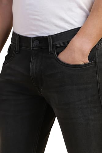 Allen Solly Men Black Slim Fit Light Wash Jeans