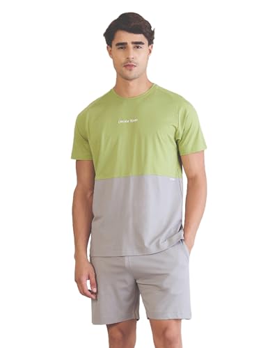 Sweet Dreams Men's Colorblocked Shorts Set