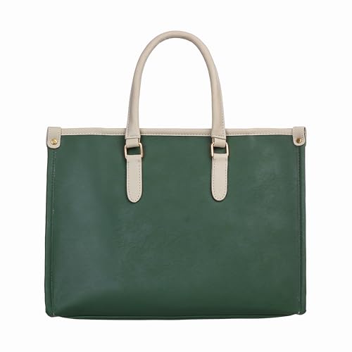Keywest Women's Voyage Luxe Tote Handbag for Women | Hobo Bag for Work | Ladies Purse | Stylish Shoulder Bag | Gift For Women | Green