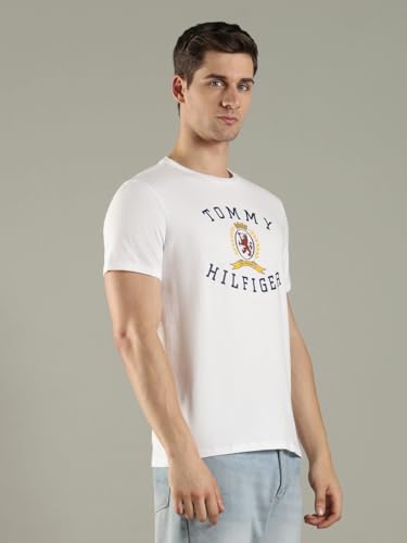 Logo Regular Fit Cotton T-Shirt White