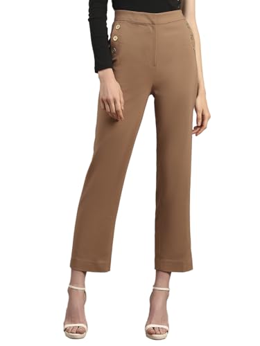 VERO MODA Womens Straight Fit Pants