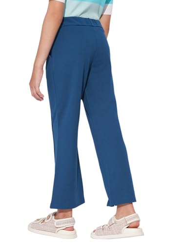 VERO MODA Girl Slim Fit High Rise Blue Pants