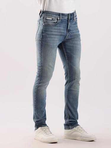 Calvin Klein Jeans Men's Skinny Jeans (4RD717G01N-34_Brooklyn Blues
