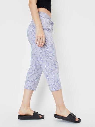 Max Women's Regular Pants (BOTTOM1414_Blue