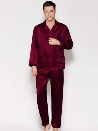 Bella Babe by SK Men Red Full Sleeve Night Suit (6XL)