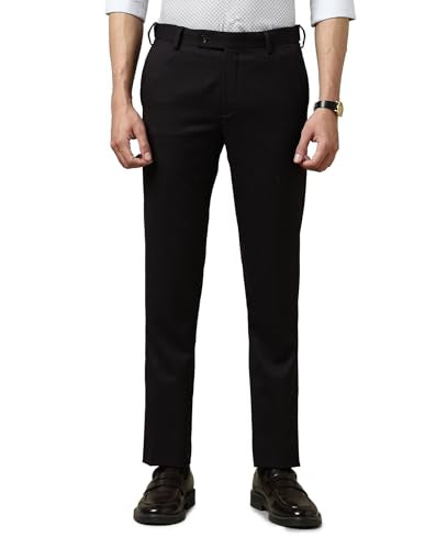 Arrow Men's Heathered Dobby 1851 Trousers (ARAKTR2145_Brown_40)