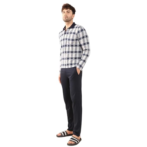 Sweet Dreams Men Checks Pyjama Set