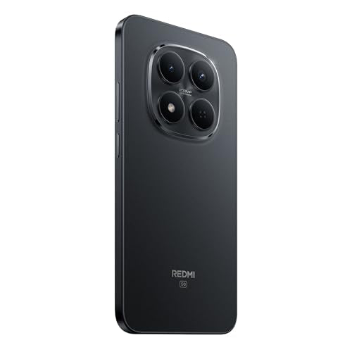 REDMI Note 15 Pro 5G (Carbon Black, 8GB+256GB) | 200MasterPixel OIS Camera | Dimensity 7400-Ultra | 17.3cm CrystalRes AMOLED Screen | IP66/68/69/69K | Mega 6580mAh Si/C Battery | 45W Fast Charging