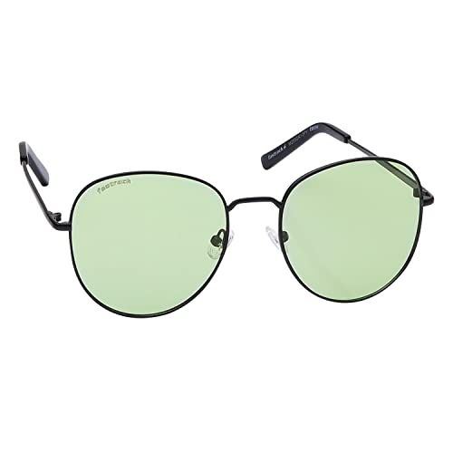 Fastrack Sunglasses |Round Green |Polarised | Small