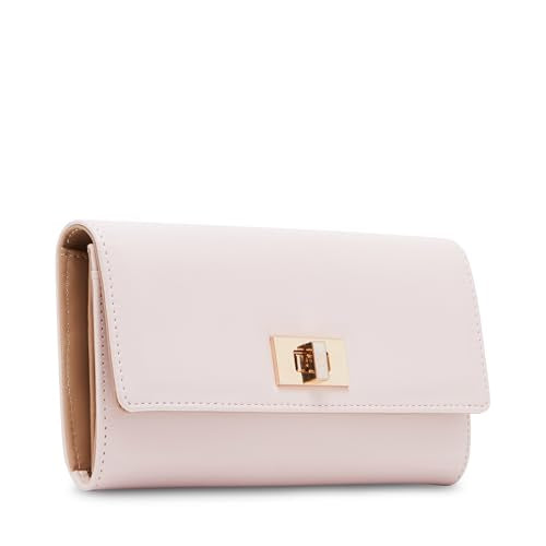 Anne Klein AK Turn lock Flap Wallet, Petal, X-Small