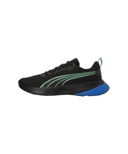 PUMA | StrideX Men's Sneakers | Black-Pro Green-Racing Blue | 11UK