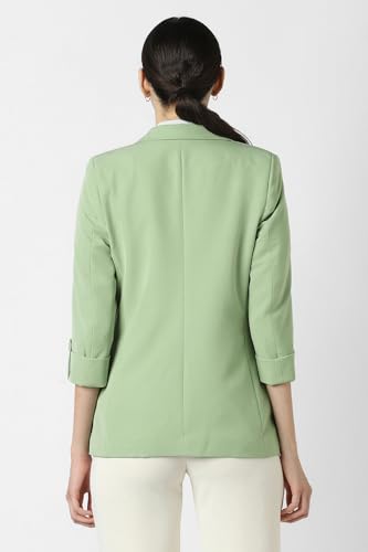 Van Heusen Women's Blazer (VWBZFRGFB63261_Green