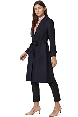 Van Heusen Women's Car Coat (VWJKURGF511047_Navy_XL)