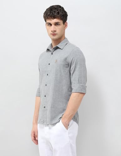 U.S. Polo Assn. Denim Co. Men's Regular Fit Solid Twill Shirt